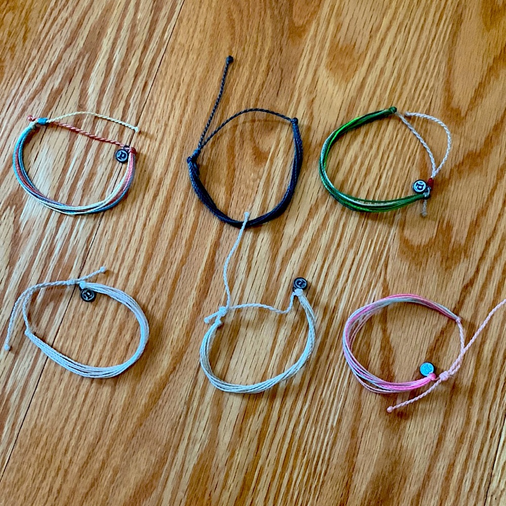 Pure Vida Bracelets (pack of 6) with Bags (pack of 5)